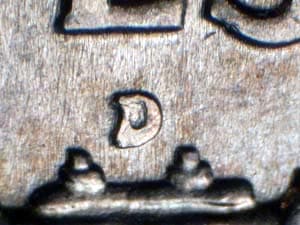 1954-D Repunched Mintmark RPM-001