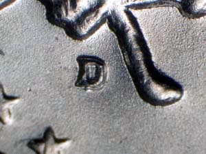 1964-D Repunched Mintmark RPM-011