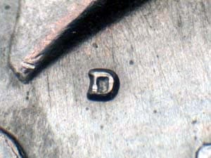 1972-D Repunched Mintmark RPM-001