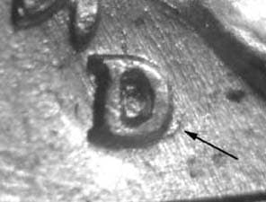 1941-D Repunched Mintmark RPM-005