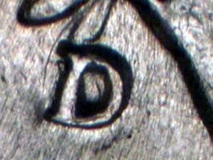 1942-D Repunched Mintmark RPM-016