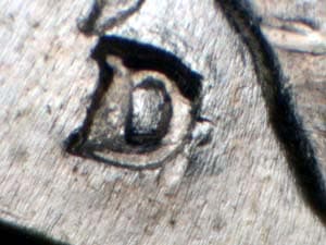 1943-D Repunched Mintmark RPM-005