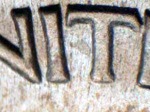 1945 Doubled Die Reverse DDR-003