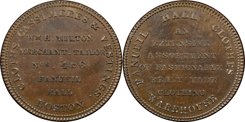 (1830s) Token HT-A301, Unidentified Token