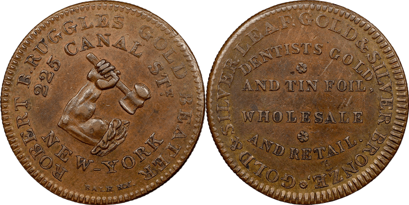 (1832-35) Token HT-307B, New York NY