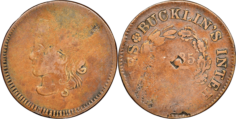 (1835) Token HT-351, Troy NY