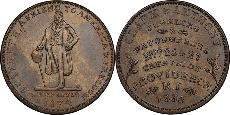 (1835) Token HT-425, Providence RI