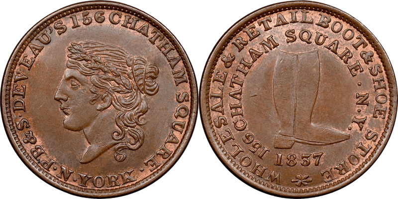 (1837) Token HT-250, New York NY