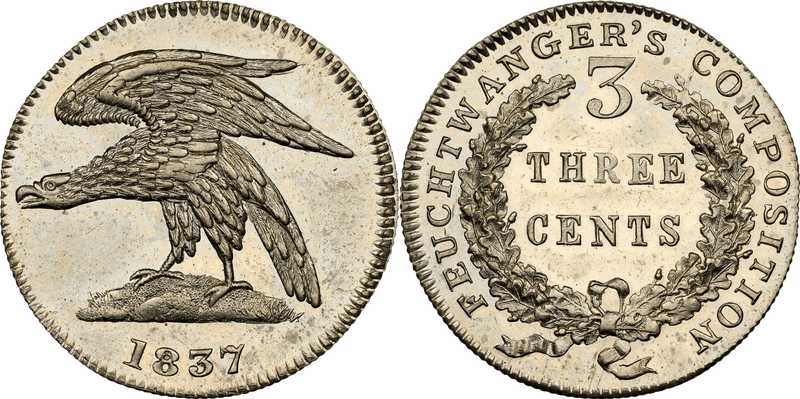 (1837) Token HT-265, New York 3c