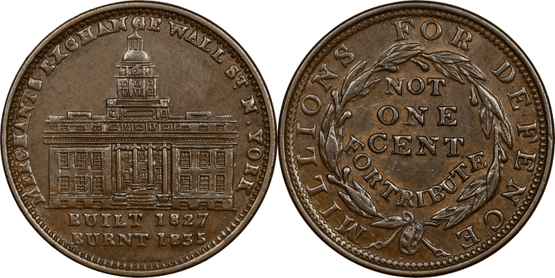 (1837) Token HT-293, New York NY