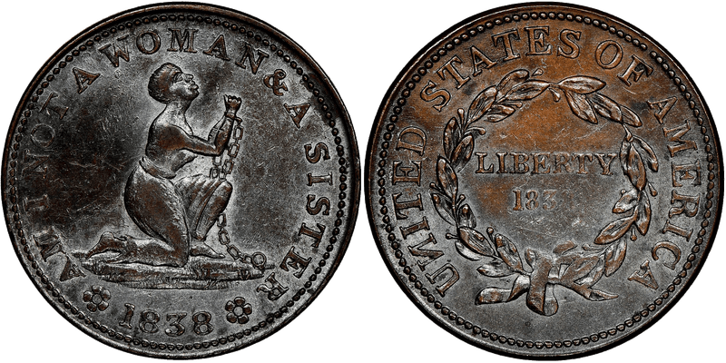 (1838) Token HT-81B, Am I Not a Woman