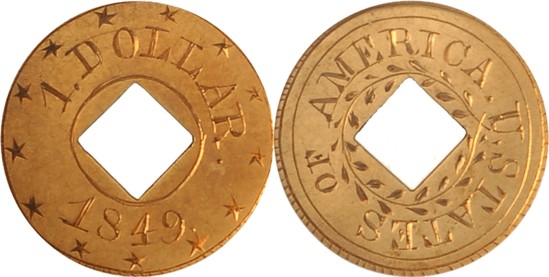1849 Proof Dollar Pattern - J-115