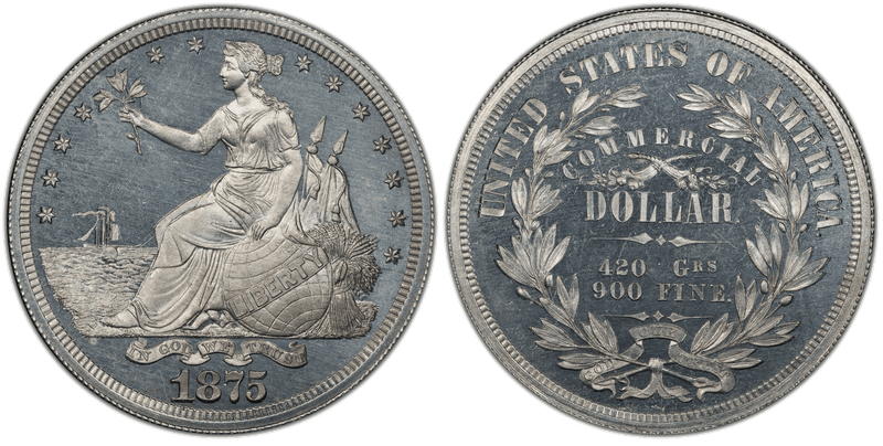 1875 Proof Dollar Pattern - J-1425