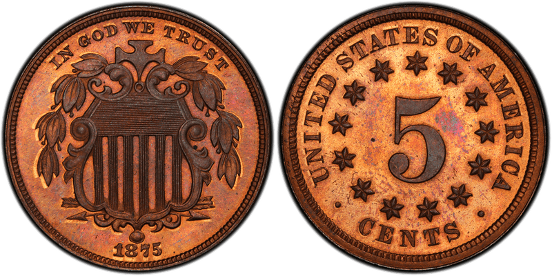 1875 Nickel Patterns