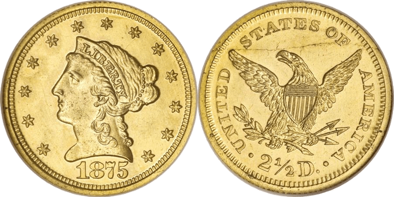1875 Quarter Eagle Patterns