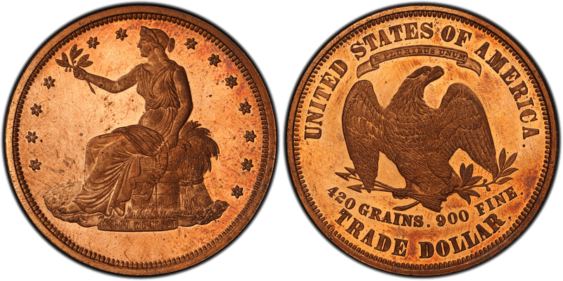 1876 Proof Dollar Pattern - J-1475b