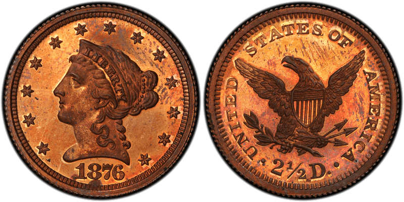 1876 Quarter Eagle Patterns