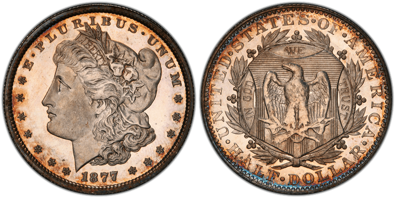 1877 Proof Half Dollar Pattern - J-1506