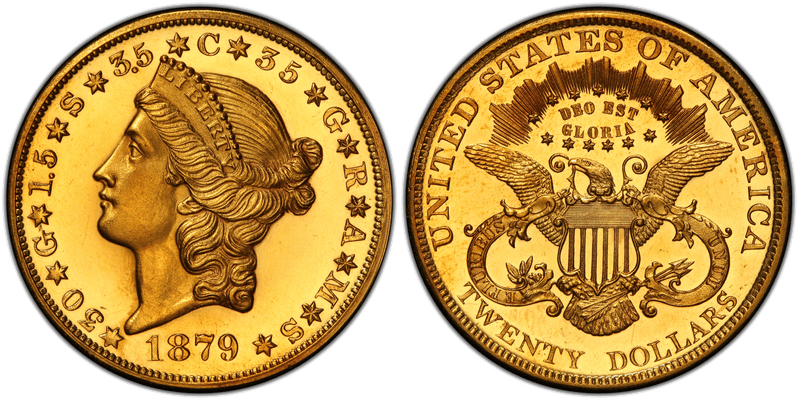 1879 Proof Double Eagle Pattern - J-1643