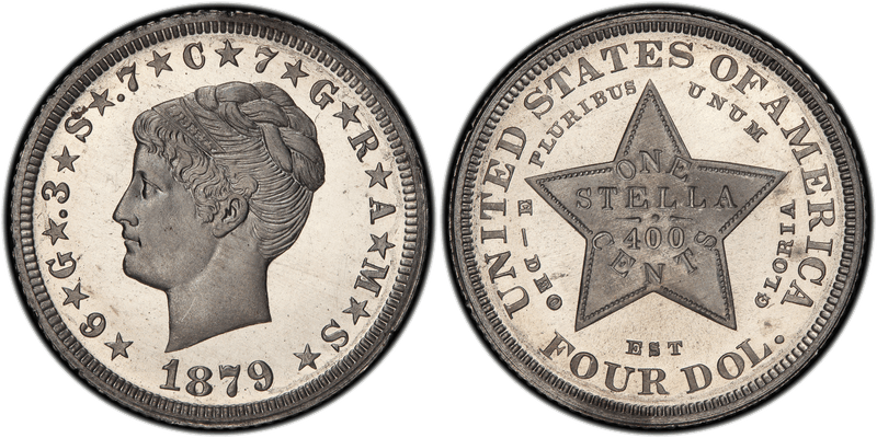 1879 Proof Four Dollar Pattern - J-1640