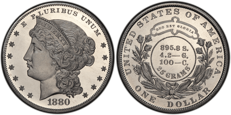 1880 Proof Dollar Pattern - J-1647
