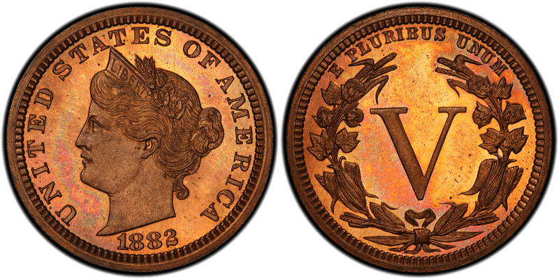 1882 Proof Nickel Pattern - J-1681