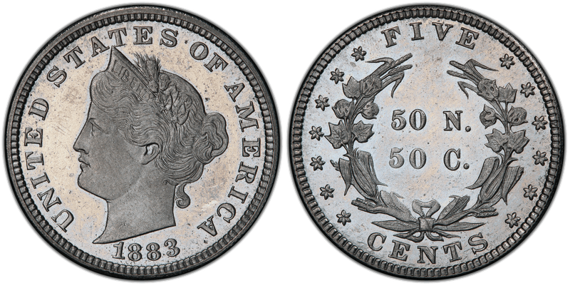1883 Proof Nickel Pattern - J-1710