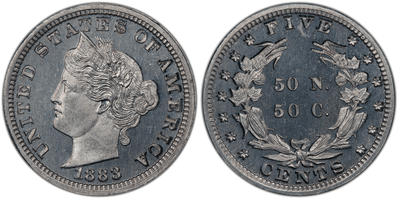 1883 Proof Nickel Pattern - J-1711