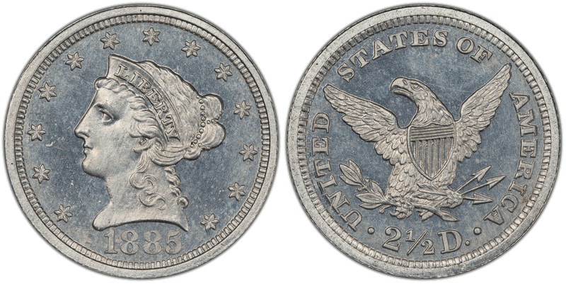 1885 Quarter Eagle Patterns