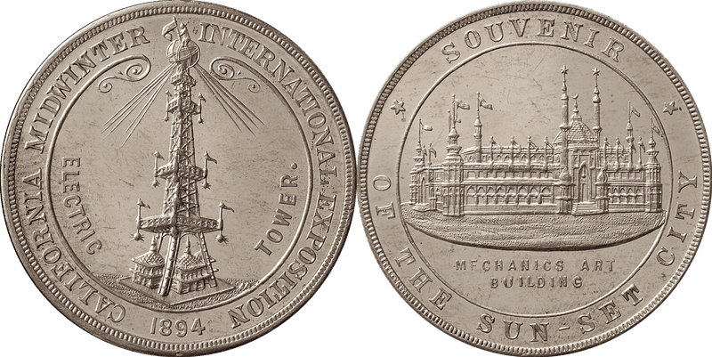 1894 So-Called Dollar HK-251, Mechanics Art Building
