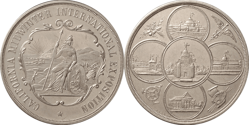 1894 So-Called Dollar HK-256, State Seal