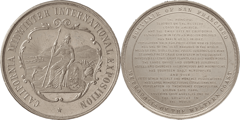 1894 So-Called Dollar HK-257, State Seal