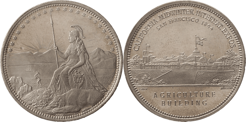 1894 So-Called Dollar HK-265, Lauer'S Agriculture Bld