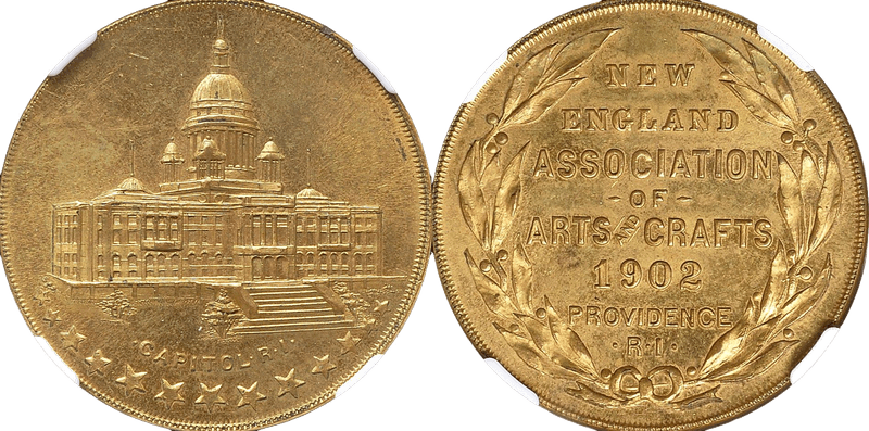 1902 So-Called Dollar HK-649, N.E. Assoc. Arts & Crafts