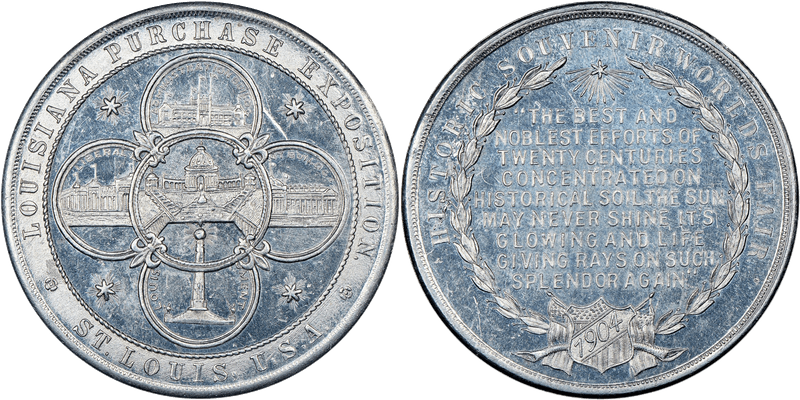 1904 So-Called Dollar HK-312, Historical Souvenir Dollar