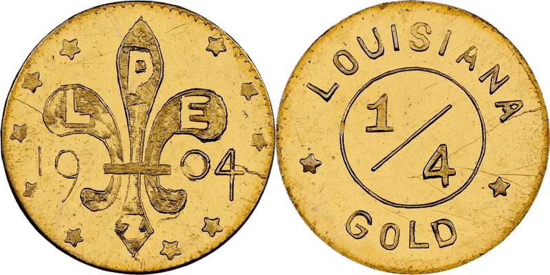 1904 Token Louisiana Purchase Expo Al Huyler's St. Louis