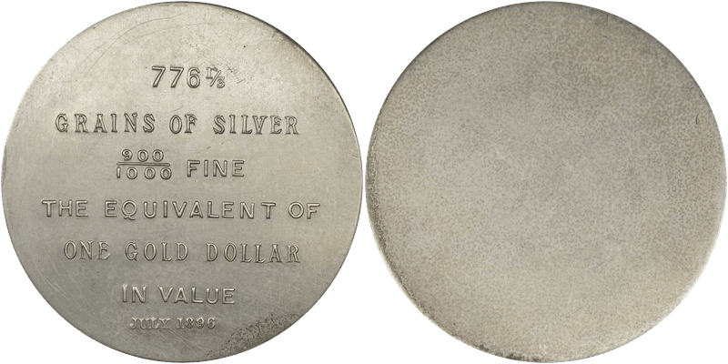 1910 Bryan Dollar HK-777, Tiffany, S-1 Restrike