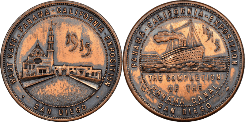 1915 HK-432, West Gate-Canal Completion Dollar