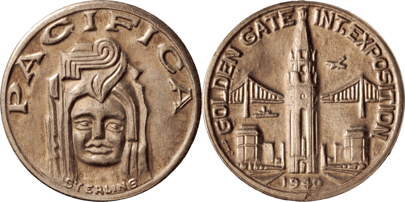 1939-1940 So-Called Dollar HK-487a, Charbneau Dollar