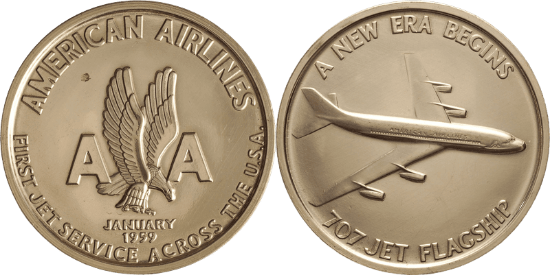 1959 So-Called Dollar HK-538, A.A. Jet Dollar German Silver
