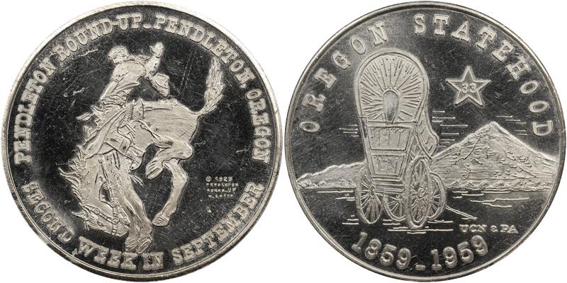 1959 So-Called Dollar HK-566, Oregon Statehood Centennial