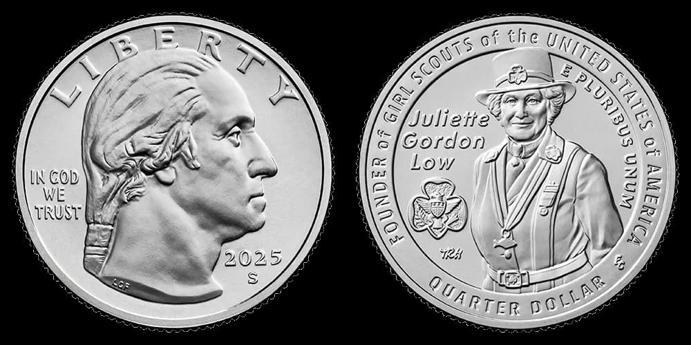 2025 (S) Juliette Gordon Low Quarter