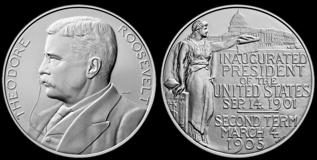 (2025) Presidential Silver Medal - Theodore Roosevelt