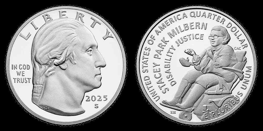 2025 (S) Proof Stacey Park Milbern Silver Quarter