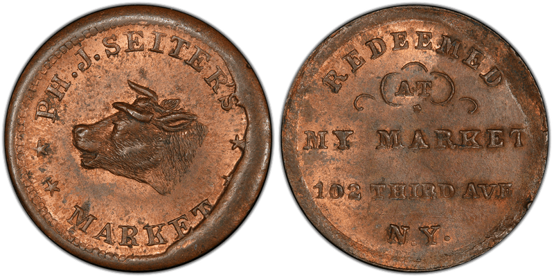 (No Date) Civil War Store Card F-630BQ-2A, NY