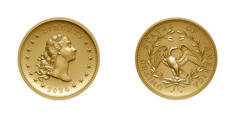 Flowing Hair 230th Anniversary Gold (2024)