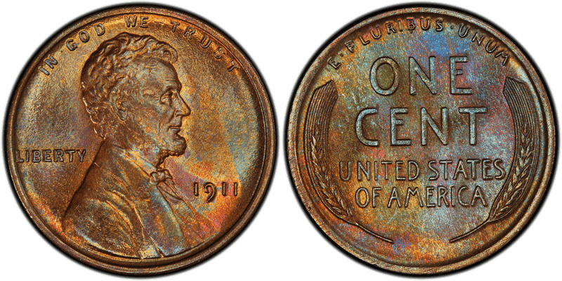 1911 Lincoln Wheat Cent