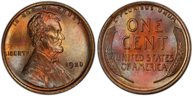 1920 Lincoln Wheat Cent