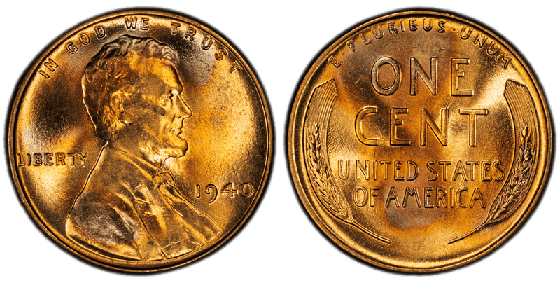 1940 Lincoln Wheat Cent