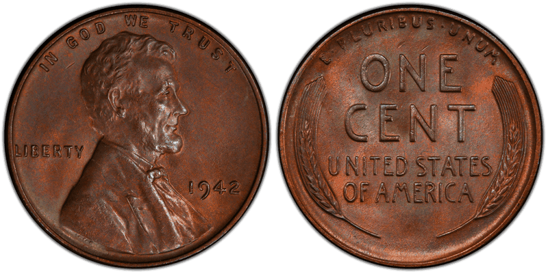 1942 Lincoln Wheat Cent